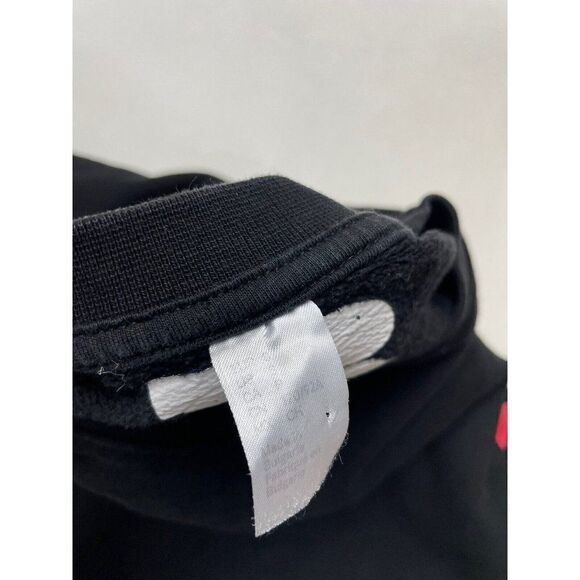 H&M Justin Bieber Team Stadium Tour Crewneck Sweatshirt Women Small Black Music - Picture 7 of 8